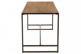 Table de bar rectangulaire USTI Métal/Bois naturel